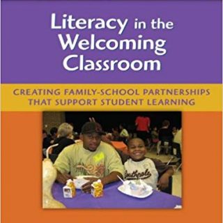 Front cover of Literacy in the Welcoming Classroom book