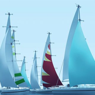 sailboats