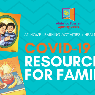 Front page of COVID-19 Resources for Families