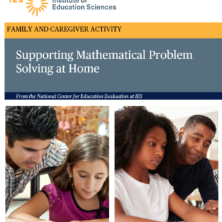 Cover of Supporting Mathematical Problem Solving at Home