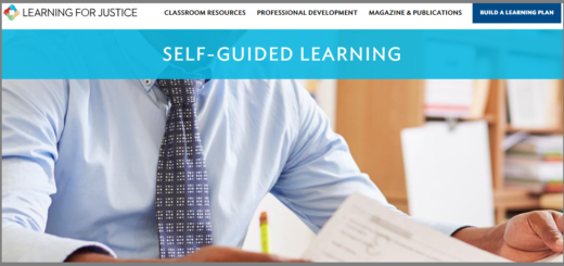 Learning for Justice website homepage