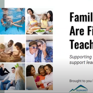 Cover of Families Are First Teachers: Supporting families who support learning